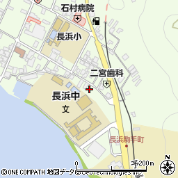 愛媛県大洲市長浜甲30周辺の地図