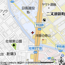 アラジン二又瀬店周辺の地図