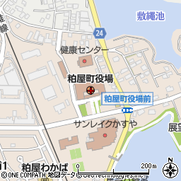 福岡県糟屋郡粕屋町周辺の地図