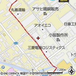 三菱電機ロジスティクス株式会社　九州支店福岡事業所周辺の地図
