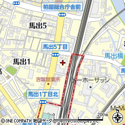 エバーライフ吉塚駅前周辺の地図