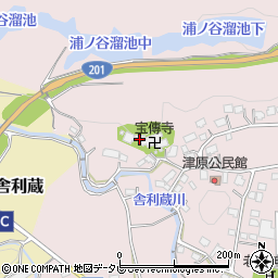 福岡県飯塚市津原895周辺の地図