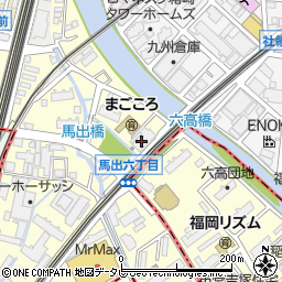 米田ポンプ場周辺の地図