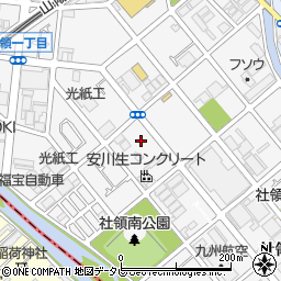 福岡県福岡市東区社領周辺の地図