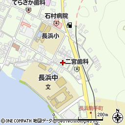 愛媛県大洲市長浜甲45周辺の地図