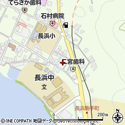 愛媛県大洲市長浜甲52周辺の地図