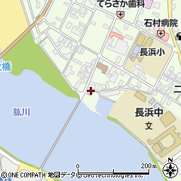 愛媛県大洲市長浜甲297周辺の地図