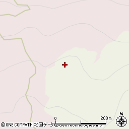 愛媛県上浮穴郡久万高原町中黒岩2229-1周辺の地図