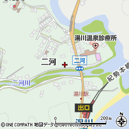 和歌山県東牟婁郡那智勝浦町二河92周辺の地図