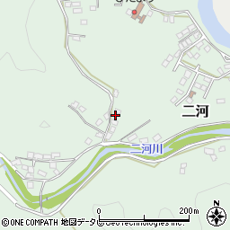 和歌山県東牟婁郡那智勝浦町二河132周辺の地図