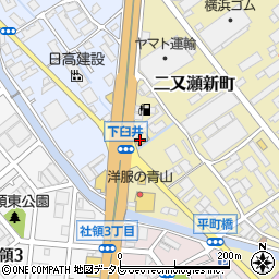 餃子の王将 二又瀬店周辺の地図