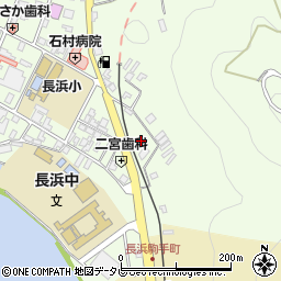 愛媛県大洲市長浜79周辺の地図