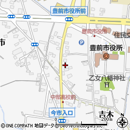 福岡県豊前市吉木1186周辺の地図