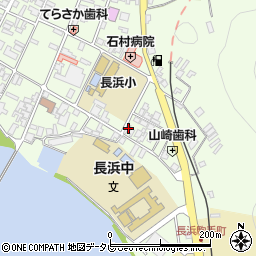 愛媛県大洲市長浜甲38周辺の地図