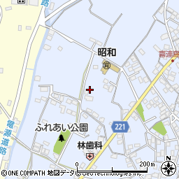 福岡県吉富町（築上郡）小犬丸周辺の地図