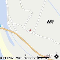 徳島県海部郡海陽町吉野広岡周辺の地図