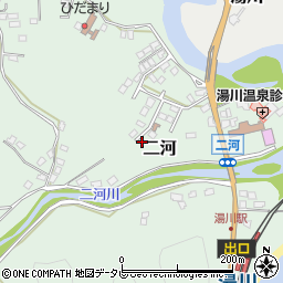 和歌山県東牟婁郡那智勝浦町二河108周辺の地図