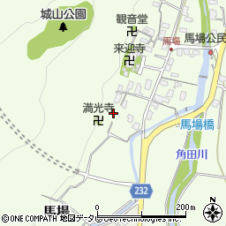 福岡県豊前市馬場818周辺の地図