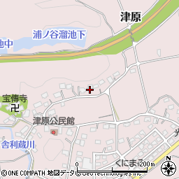 福岡県飯塚市津原919周辺の地図