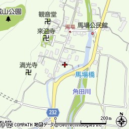 福岡県豊前市馬場806周辺の地図