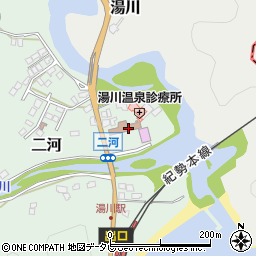 和歌山県東牟婁郡那智勝浦町二河75周辺の地図