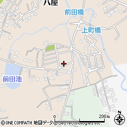 福岡県豊前市八屋865周辺の地図