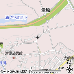 福岡県飯塚市津原916周辺の地図