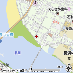 愛媛県大洲市長浜甲309周辺の地図