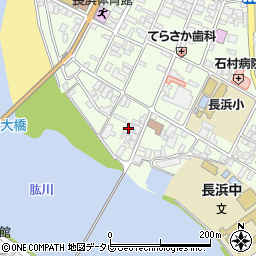 愛媛県大洲市長浜甲284周辺の地図