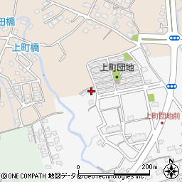 上町団地周辺の地図