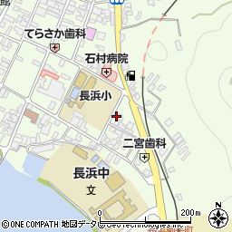 愛媛県大洲市長浜甲115周辺の地図
