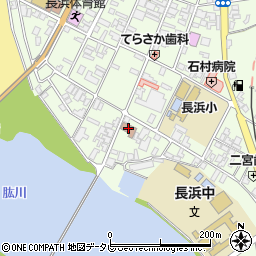 伊予長浜郵便局 ＡＴＭ周辺の地図