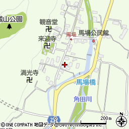 福岡県豊前市馬場800周辺の地図