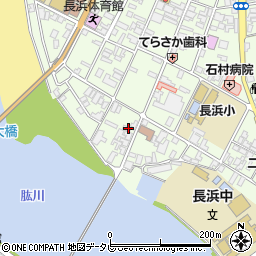 愛媛県大洲市長浜甲283周辺の地図