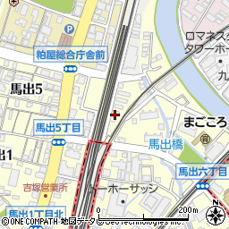 カーサジェイアール箱崎Ｄ周辺の地図