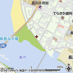 愛媛県大洲市長浜甲319周辺の地図