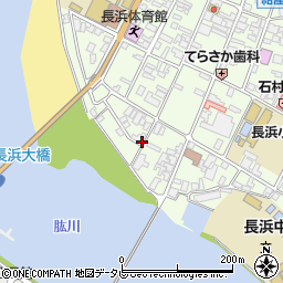 愛媛県大洲市長浜甲344周辺の地図