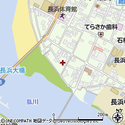 愛媛県大洲市長浜甲343周辺の地図