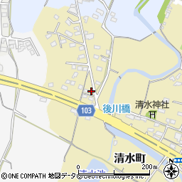福岡県豊前市沓川871周辺の地図