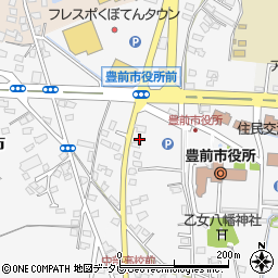 福岡県豊前市吉木1192周辺の地図