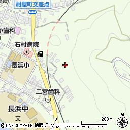 愛媛県大洲市長浜乙周辺の地図