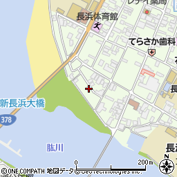 愛媛県大洲市長浜甲339周辺の地図