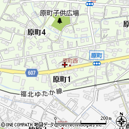樂龍堂粕屋店周辺の地図