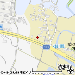 福岡県豊前市清水町226周辺の地図