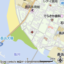 愛媛県大洲市長浜甲341周辺の地図