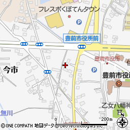 福岡県豊前市吉木1190-3周辺の地図