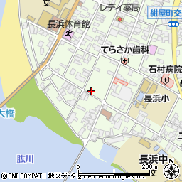 愛媛県大洲市長浜甲361周辺の地図