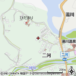 和歌山県東牟婁郡那智勝浦町二河184周辺の地図