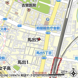 コンフォートベネフィス箱崎１０周辺の地図