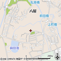 福岡県豊前市八屋861周辺の地図